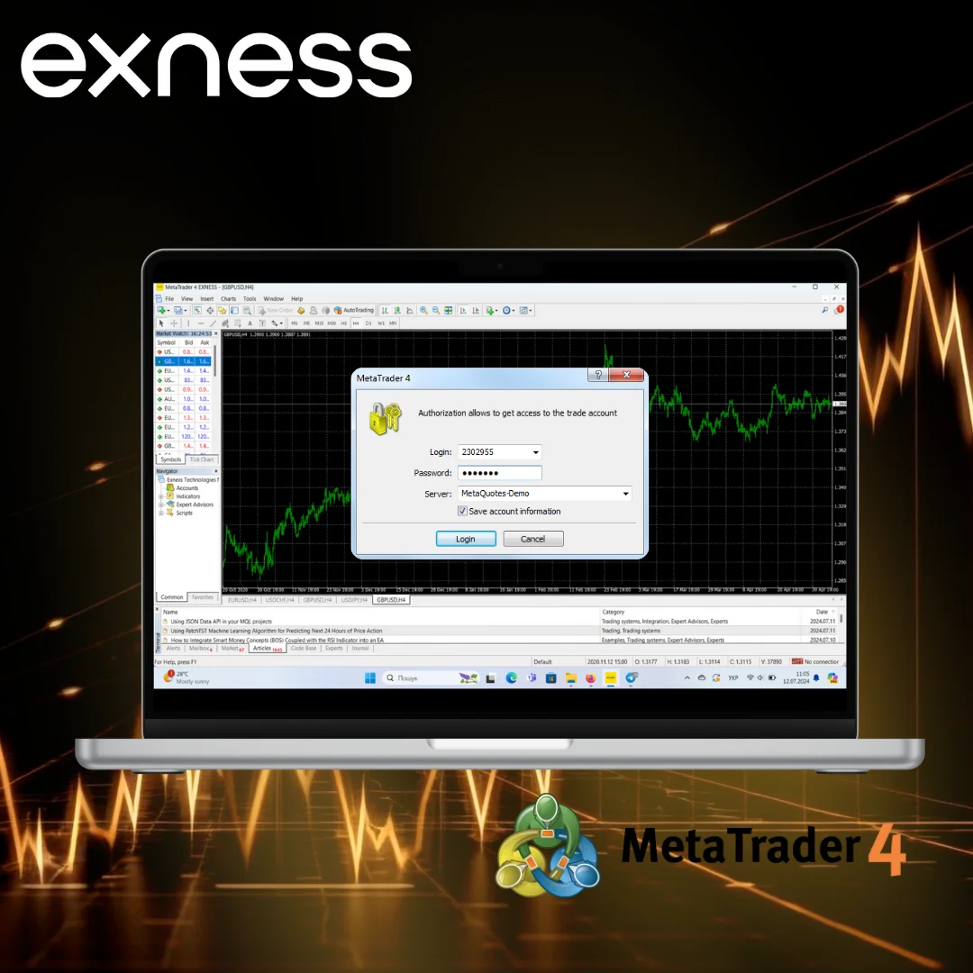 Exness Mt4 Login