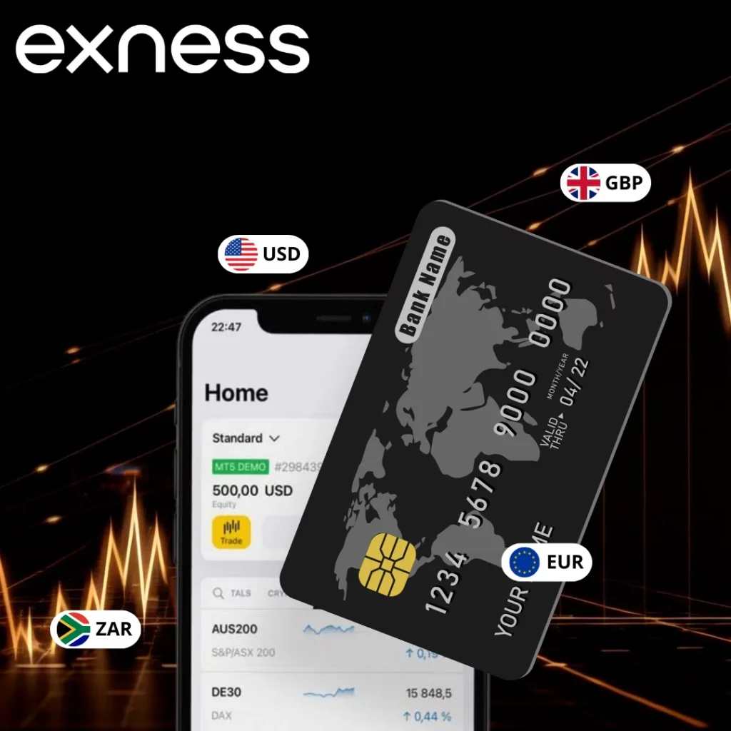 Exness also offers zero deposit fees for most payment systems