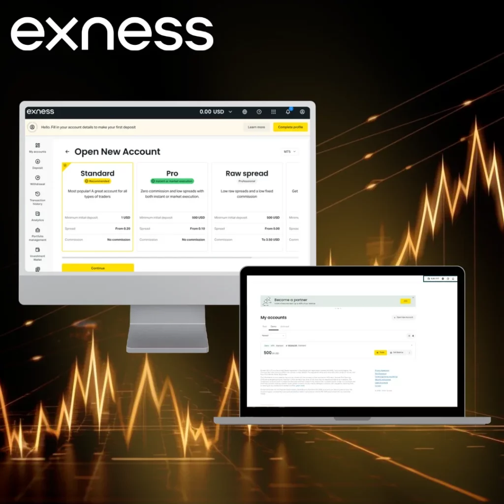 Exness Assistant is responsible for quick guidance