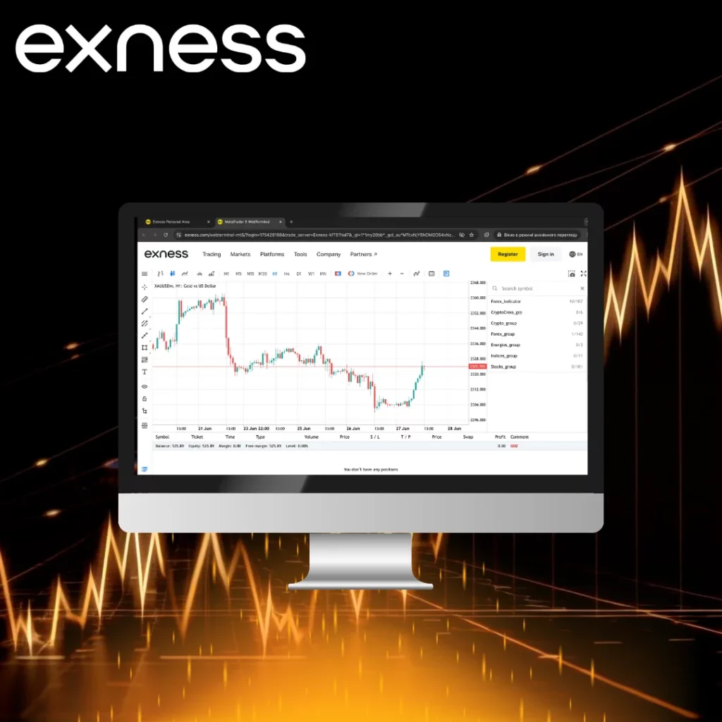 Exness Social Account allows users to engage