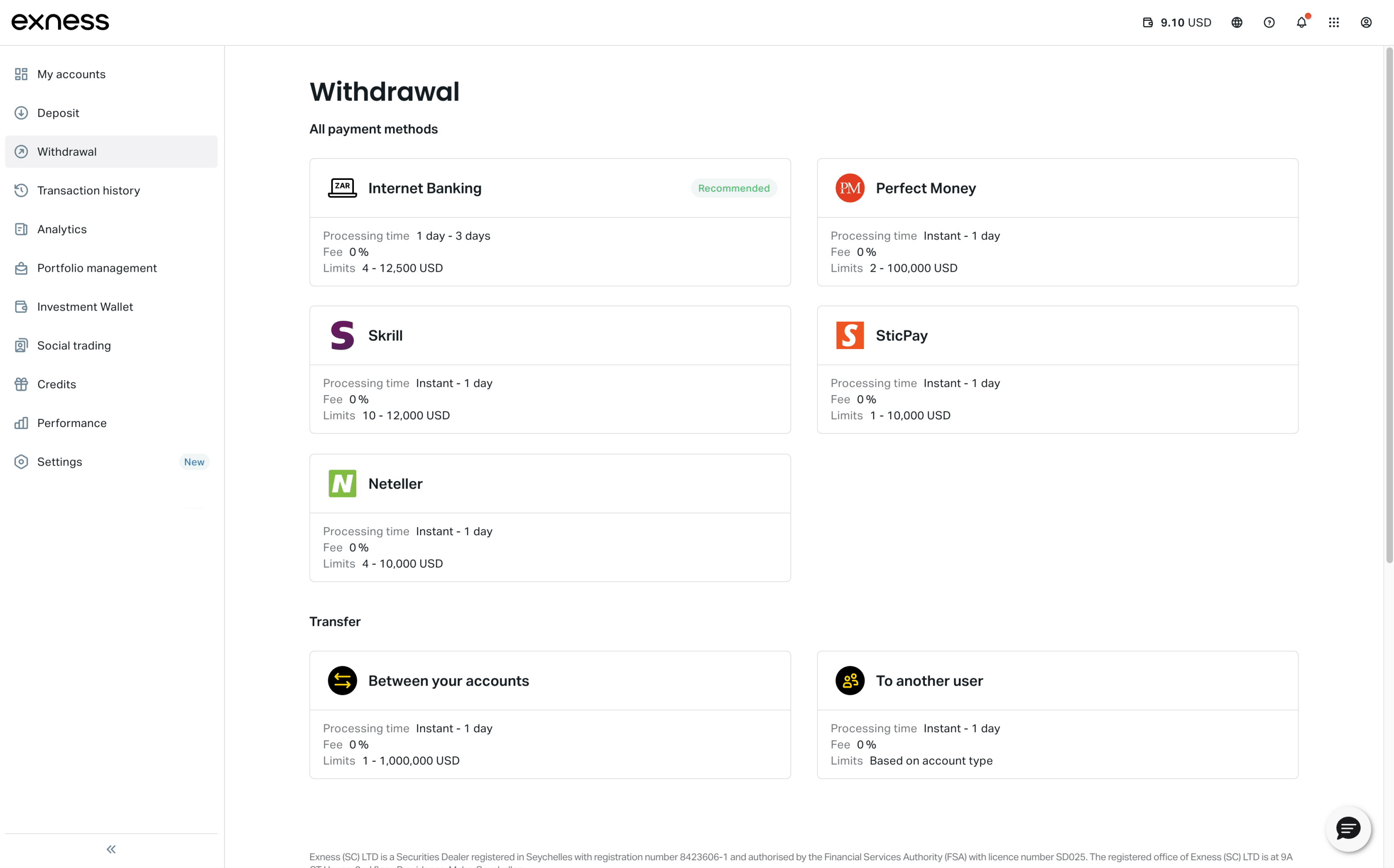 Exness Common Withdrawal Issues